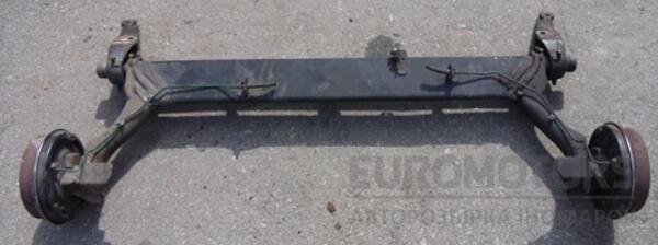 Балка задня в зборі під барабани без ABS 4-х торсіонна Renault Kangoo 1998-2008 7701471649 27454 - 3