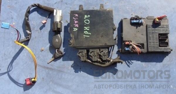 Блок управления двигателем комплект Citroen Xsara 2.0hdi 2000-2005 5ws40106e-t 28024 - 2