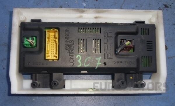 Блок управления печкой климат 05- Peugeot 307 (CC) 2003-2008 9646627977 28196 - 2