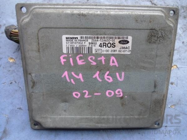 Блок управления двигателем Ford Fiesta 1.4 16V 2002-2008 2S6A12A650SE 31176 - 2