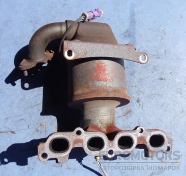 Колектор випускний з каталізатором Ford Fiesta 1.25 16V, 1.4 16V, 1.6 16V 2002-2008 2S615G232KG 31671 - 2