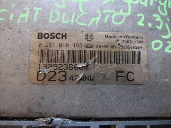Блок управления двигателем Citroen Jumper 2.3jtd 2002-2006 0281010488 31747 - 2