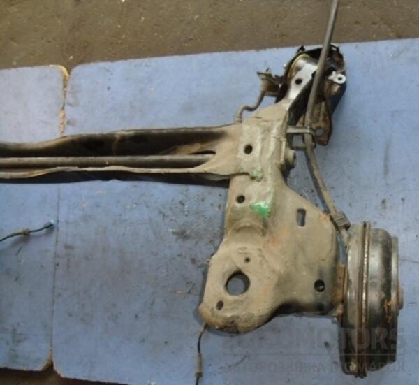 Балка задня в зборі під барабани з ABS Citroen C3 2009-2016 32508 - 3