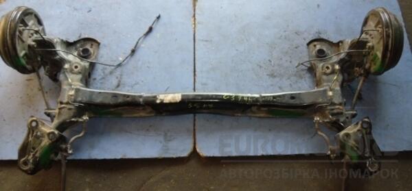 Балка задня в зборі під барабани з ABS Citroen C3 2009-2016 32508 - 4