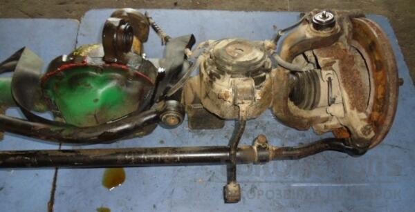 Мост передний в сборе под диски с ABS (i=3.55) Jeep Grand Cherokee 2.7crd 1999-2004 52104652ac 32525 - 4