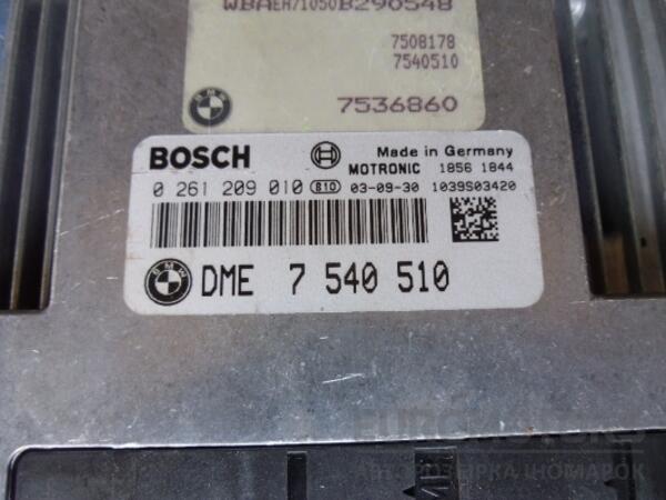Блок керування двигуном BMW 6 4.4 32V (E63) 2004-2009 0261209010 32586 - 2