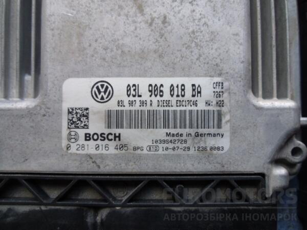 Блок управления двигателем комплект VW Golf 2.0tdi (VI) 2008-2013 03L906018BA 32874 - 2