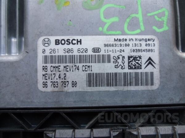 Блок управления двигателем комплект Citroen C4 1.4Vti 16V 2004-2011 0261S06620 32876 - 2