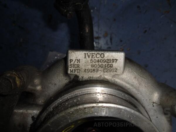 Турбина Iveco Daily 3.0hpi (E3) 1999-2006 504092197 32963 - 3