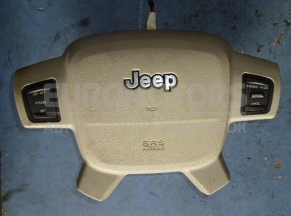 Подушка безпеки кермо Airbag Jeep Grand Cherokee 2005-2010 1CE761D1AA 33188 euromotors.com.ua