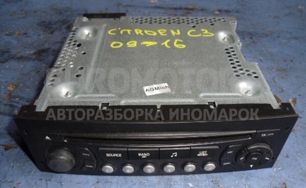 Магнітола штатна диски CD Radio Citroen C3 2009-2016 96750215XT 33385 euromotors.com.ua
