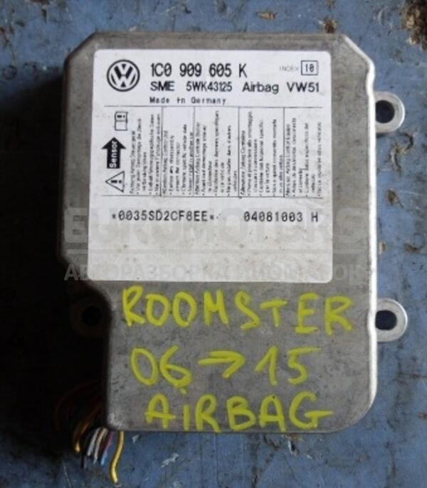 Блок управления Airbag Skoda Roomster 1.6 16V 2006-2015 1c0909605k 33653 euromotors.com.ua