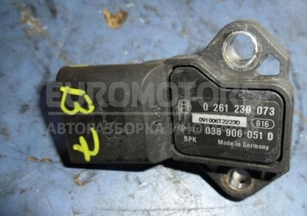 Датчик давление наддува (мапсенсор) VW Passat (B7) 2010-2014 0261230073 33678  euromotors.com.ua