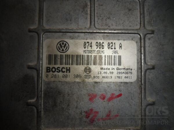 Блок управління двигуном комплект VW Transporter 2.5tdi (T4) 1990-2003 0281001306 34444 - 2