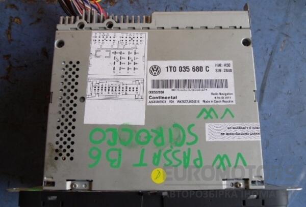 Магнітола штатна LED + навігація VW Scirocco 2008-2017 1t0035680c 34701 - 2