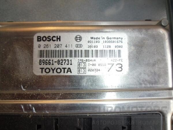 Блок управління двигуном комплект Toyota Corolla 1.4 16V (E12) 2001-2006 0261207411 34937 - 2