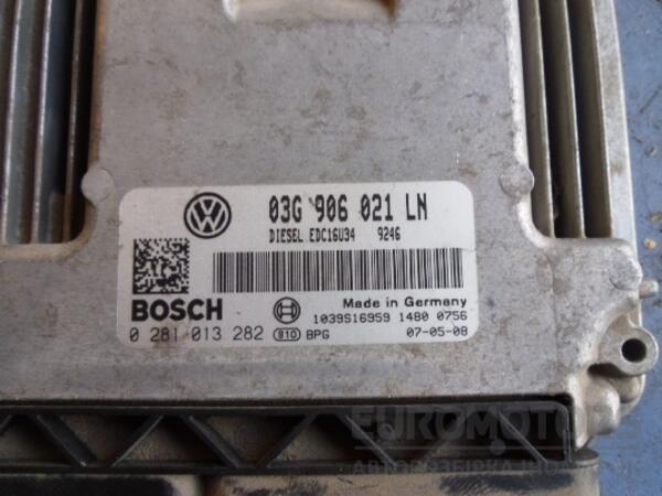 Блок управления двигателем Seat Altea 1.9tdi 2004-2015 0281013282 34943 - 2
