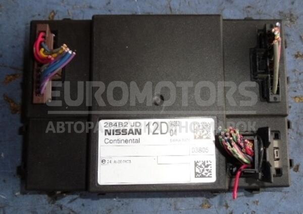 Блок управління кузовний електронікою Nissan Qashqai 2007-2014 284B2JD12D 34981  euromotors.com.ua
