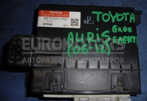 Блок управління кондиціонером Toyota Auris 1.6 16V (E15) 2006-2012 8865002430 35185  euromotors.com.ua
