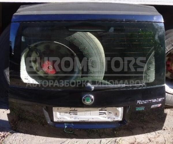 Крышка багажника в сборе со стеклом Skoda Roomster 2006-2015 5J7827025J 35404-01  euromotors.com.ua