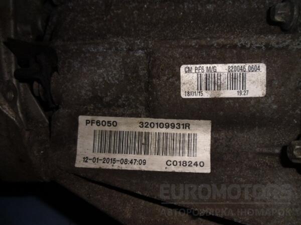 МКПП (механічна коробка перемикання передач) 6-ступка Renault Trafic 1.6dCi 2014 PF6050 36138 - 6