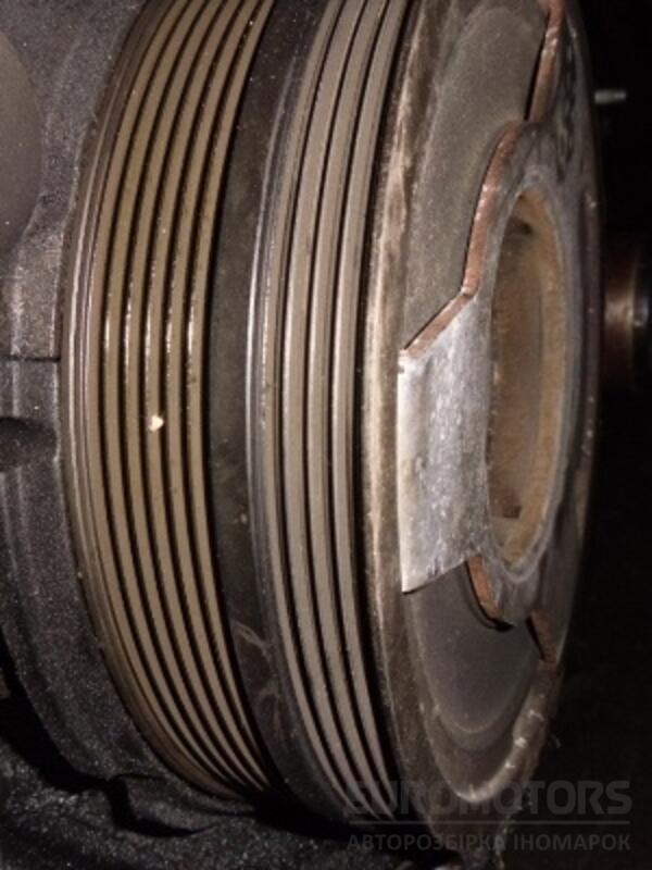 Шків коленвала демпферний 6 + 4 потічків Audi A6 2.5tdi (C5) 1997-2004 059105251AC 37838 - 2