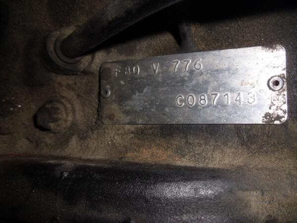 Двигун Renault Express 1.9D 1985-1998 F8Q V 776 38478 - 6