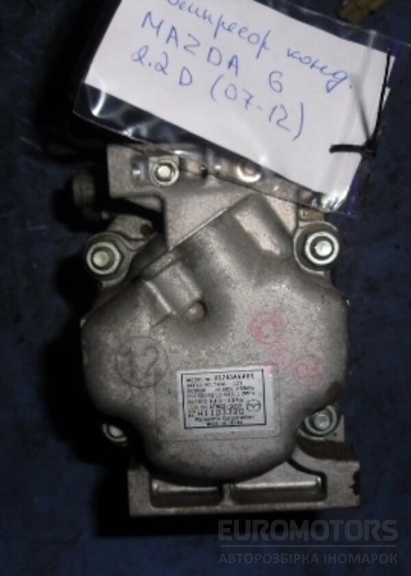 Компресор кондиціонера Mazda 6 2.2 MZR-CD 2007-2012 h12a1av4he 39110 - 2