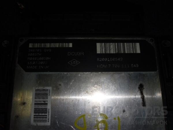 Блок управління двигуном комплект Renault Kangoo 1.9D 1998-2008 R04010030H 39428 - 2