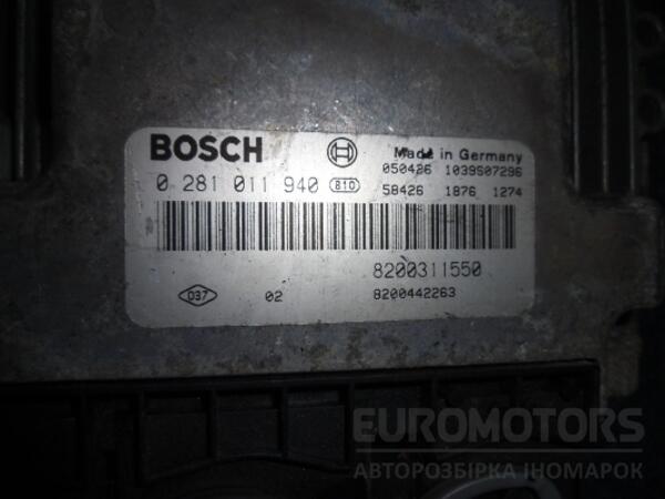 Блок управління двигуном комплект Renault Master 2.5dCi 1998-2010 0281011940 39432 - 2