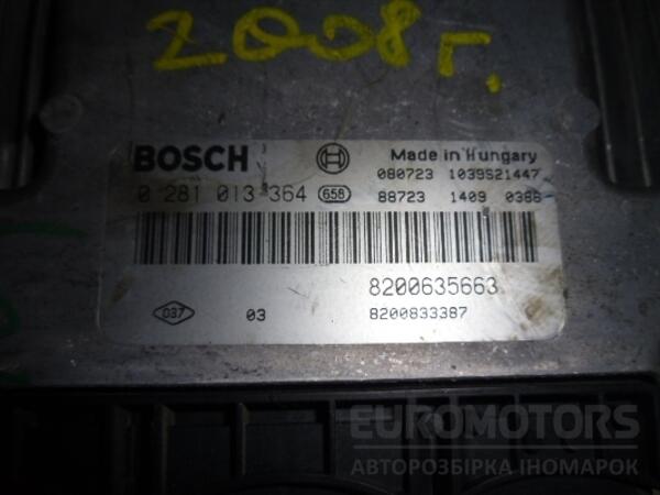 Блок управления двигателем комплект Renault Trafic 2.5dCi 2001-2014 0281013364 39444 - 2