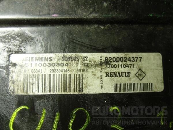 Блок керування двигуном Renault Clio 1.4 8V (II) 1998-2005 8200024377 39524 - 2