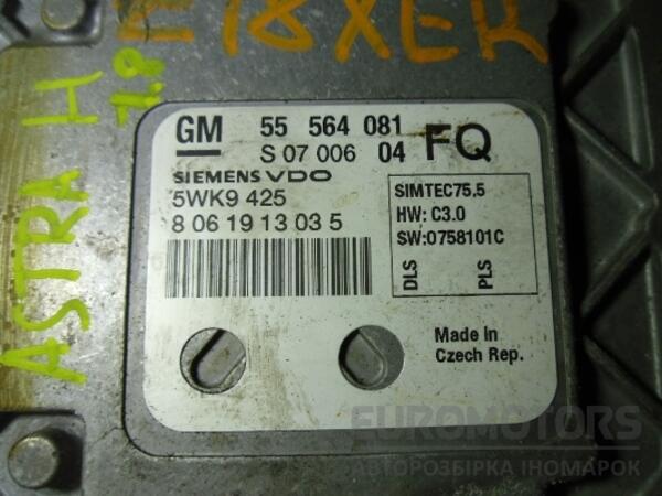 Блок управления двигателем Opel Astra 1.8 16V (H) 2004-2010 55564081 39528 - 3