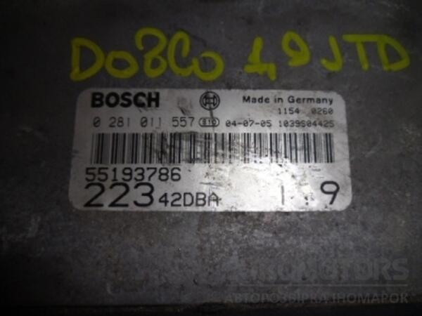 Блок управління двигуном комплект Fiat Doblo 1.9Jtd 2000-2009 0281011557 39682 - 2