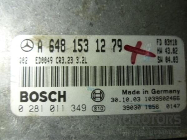 Блок керування двигуном Mercedes E-class 3.2cdi (W211) 2002-2009 A6481531279 39884 - 2