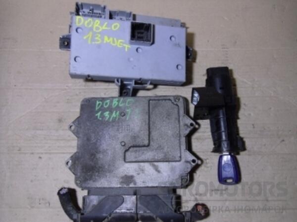 Блок управління двигуном комплект Fiat Doblo 1.3Mjet 2000-2009 51786120 40234 - 2