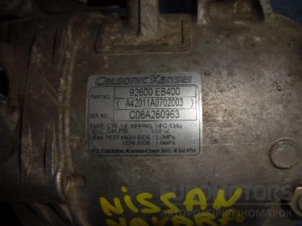 Компрессор кондиционера Nissan Navara 2.5dCi 2005-2015 92600eb400 40720 - 4