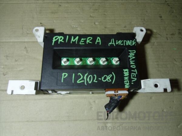 Дисплей радиотелефонной панели Nissan Primera (P12) 2002-2007 28090AV600A 41005 - 2