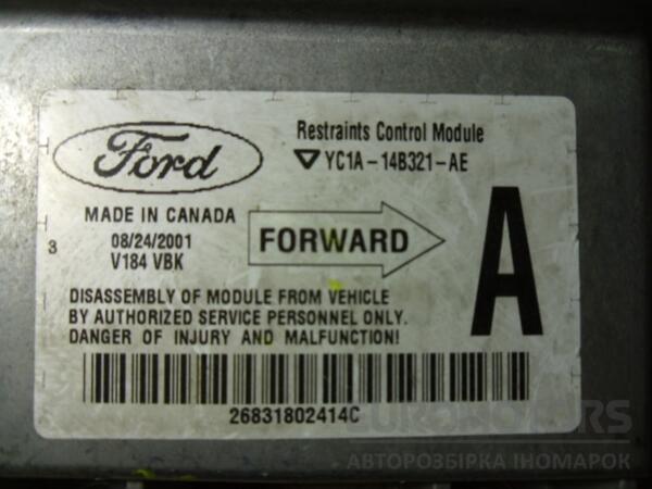 Блок управления Airbag Ford Transit 2000-2006 YC1A14B321AE 41007 - 2