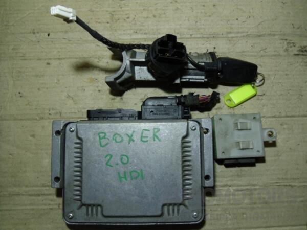 Блок управління двигуном комплект Citroen Jumper 2.0jtd 2002-2006 0281012597 41165 - 2