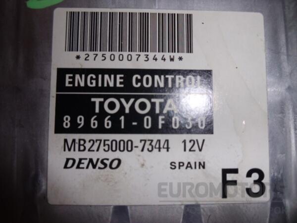 Блок управления двигателем Toyota Corolla Verso 1.8 2004-2009 89661-0F030 41835 - 2