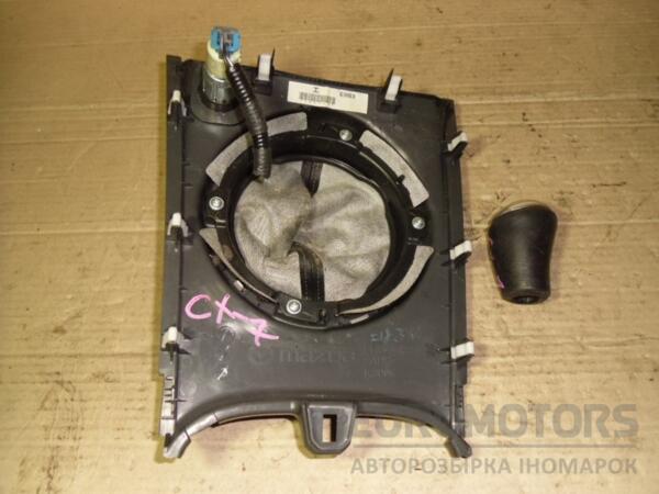 Накладка на кулісу МКПП (чохол + ручка) Mazda CX-7 2007-2012 EH6464341 42217 - 2