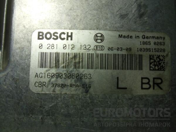 Блок управления двигателем Honda CR-V 2.2ctdi 2002-2006 0281012132 43510 - 2