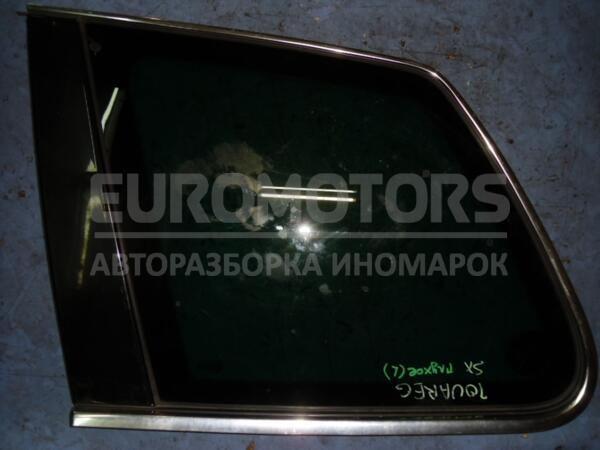 Стекло кузовное глухое левое хром VW Touareg 2002-2010 7L6845297 43889  euromotors.com.ua
