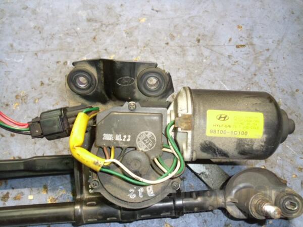 Моторчик склоочисника передній -08 Hyundai Getz 2002-2010 981001C100 16947 - 4
