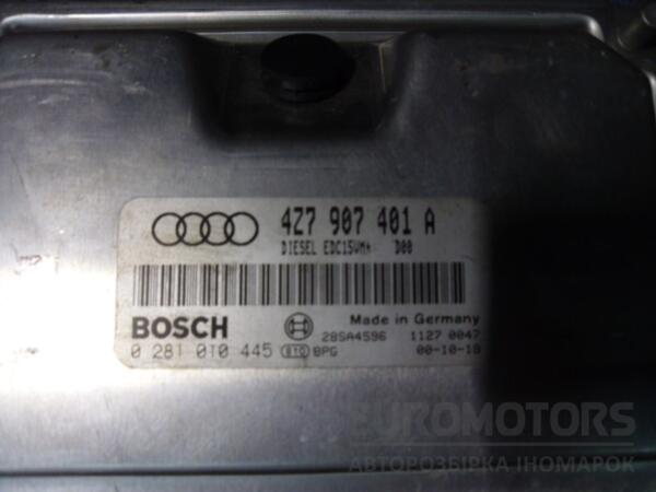 Блок керування двигуном Audi A6 2.5tdi (C5) 1997-2004 0281010445 2756 - 5