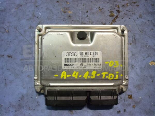 Блок управления двигателем Audi A4 1.9tdi (B6) 2000-2004 038906019CG 45399 - 1