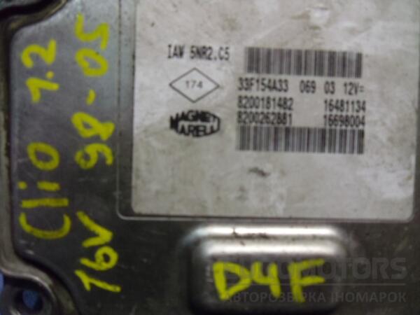 Блок управления двигателем Renault Clio 1.2 16V (II) 1998-2005 8200262881 45409 - 2