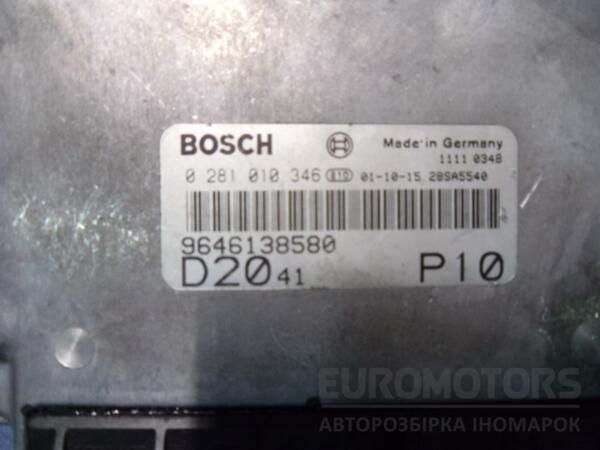 Блок управління двигуном комплект Citroen Jumper 2.0jtd 2002-2006 0281010346 45427 - 2