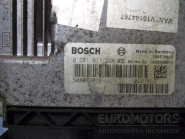 Блок управления двигателем комплект Iveco Daily 2.3hpi (E3) 1999-2006 0281011228 45429 - 2